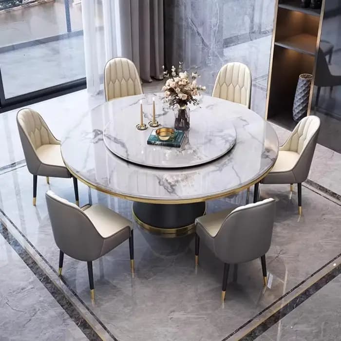 Ensemble table et chaises modernes
