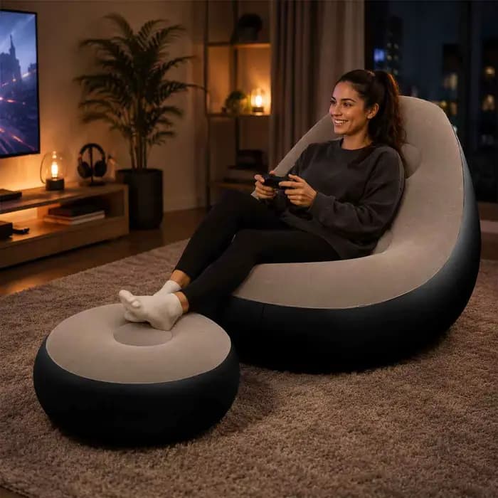 1PC Chaise longue gonflable pour adultes