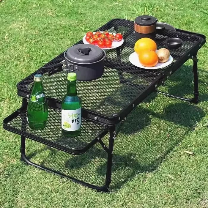Patio moderne Table extérieure salon bistro Portable Camping