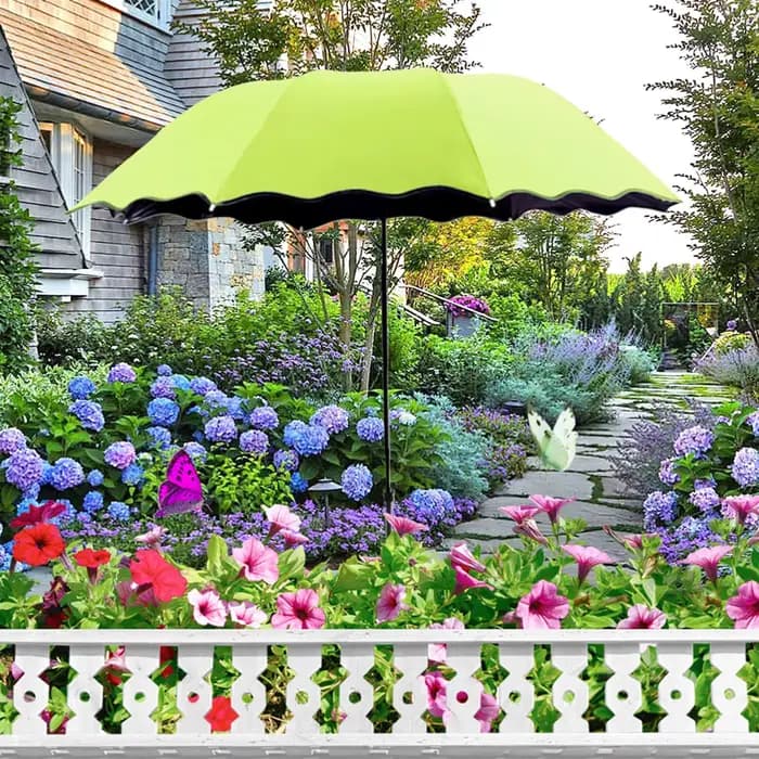 Parasol pour plantes d'extérieur, protection solaire pour fleurs, parasol de jardin pour jardiniers, idéal pour la cour, la terrasse, le porche et le balcon.