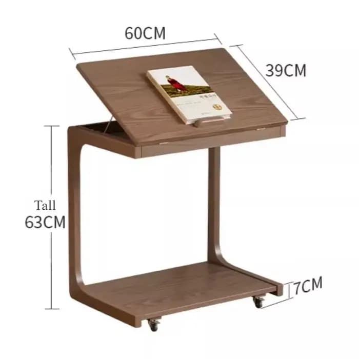 Table d'appoint en bois pour salon