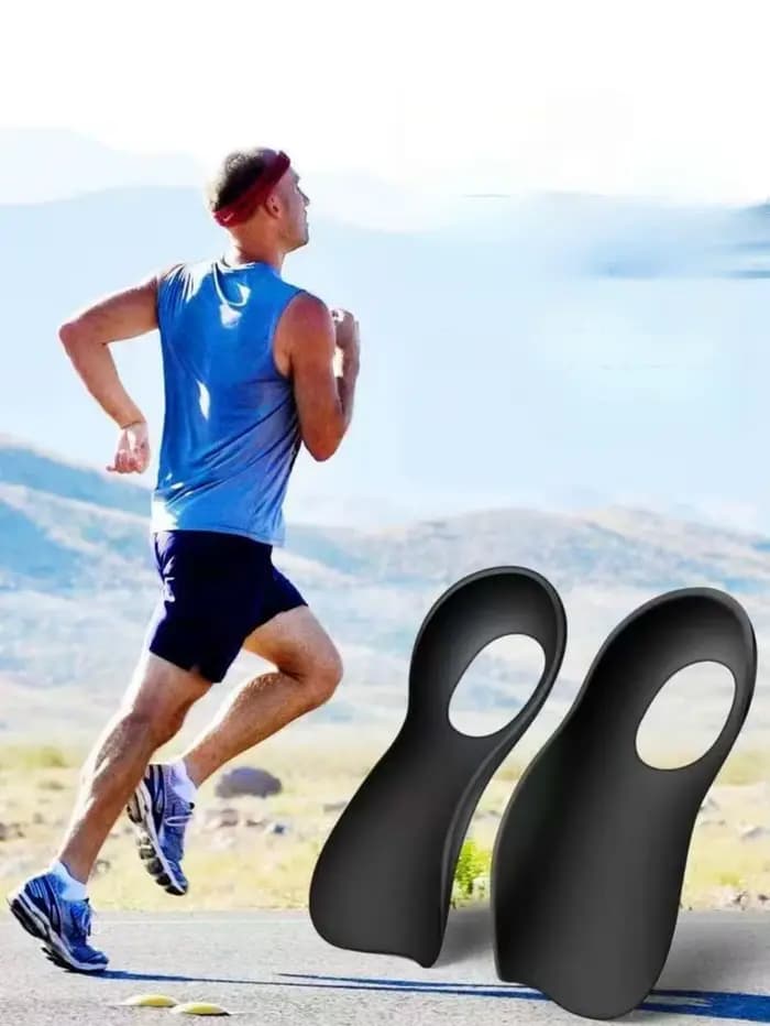Semelles orthopédiques pour pieds plats, jambes en forme de O et fasciite plantaire – Inserts de chaussures de soutien de la voûte plantaire unisexes