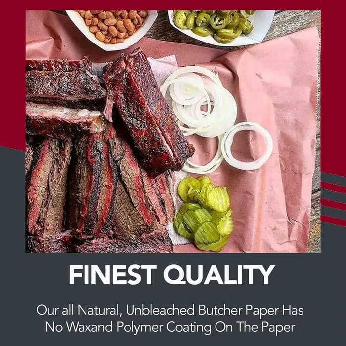 Rouleau de papier de boucher pour fumer la viande BBQ