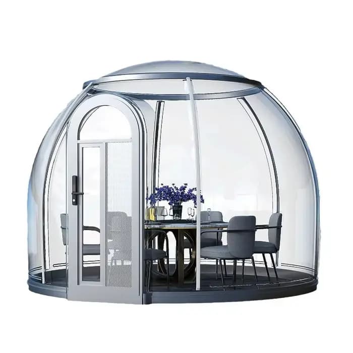 Chambres Bulle Créatives Respirantes Style Ferme Intégrées