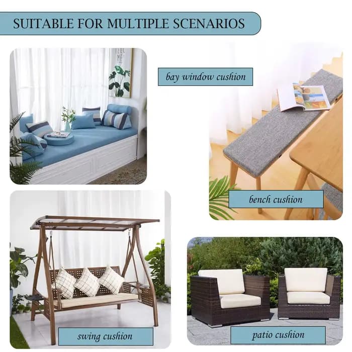Coussins de meubles de patio pour sièges