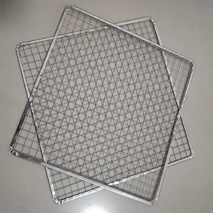 20 pièces options de taille jetables plus de tailles rond carré barbecue