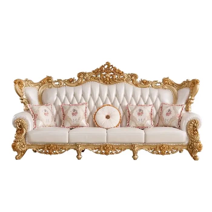 Ensemble de canapés élégants de style nordique pour salon, meubles design élégants, ensembles de canapés confortables, espace lounge chaleureux, accessoires de décoration haut de gamme pour la maison
