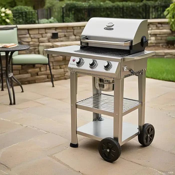 Grill de Barbecue au GPL à deux à cinq brûleurs