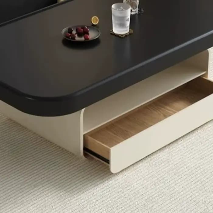 Grande table basse de luxe moderne avec rangement, table de salon classique, table de maquillage, table de bureau, Tavolino Da Divano, meubles originaux