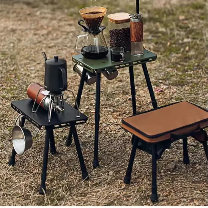 Table et chaise d'extérieur à double usage