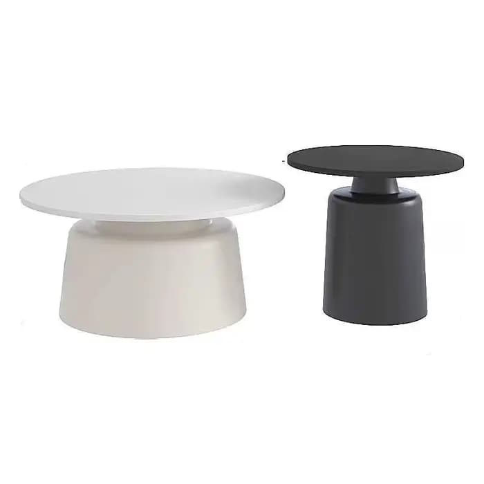 Table basse au sol esthétique, ornements anciens, Design de Magazine, Table basse ronde Unique, meubles de maison