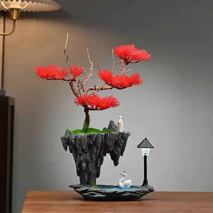 Simulation de plante verte Sky City