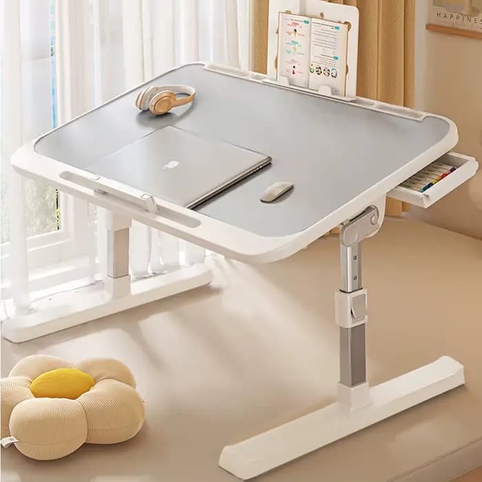 Bureau d'ordinateur pliable et réglable, bureau d'ordinateur Simple, maison, chambre à coucher, sol assis, baie vitrée, ordinateur portable, bureau, petit panneau de bureau
