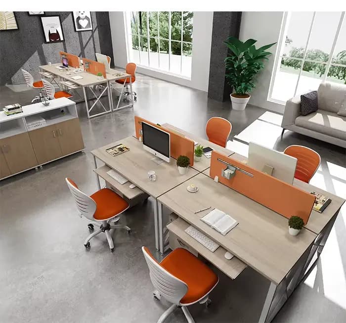 Chaise de bureau mobile sans main courante, chaise de percussion à petit ascenseur, chaise de personnel en maille