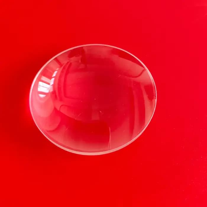 Verre optique 30mm Double lentille convexe longueur focale 50mm 30mm loupe biconvexe VR lunettes bricolage