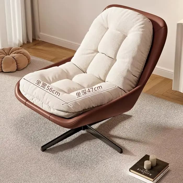 Chaises contemporaines modernes salon ergonomique bureau plancher repose-pieds chaise