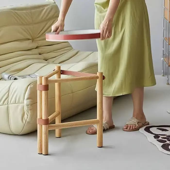 Tables basses de luxe en bois massif
