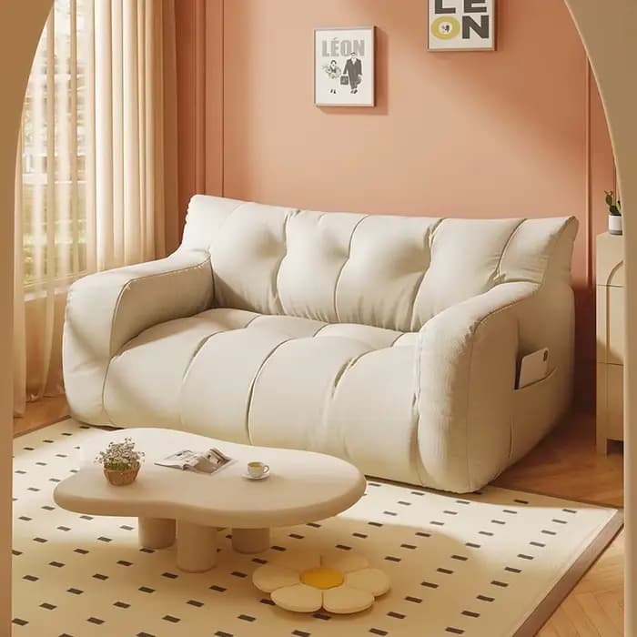 Fauteuil pouf, idéal pour s'allonger ou dormir
