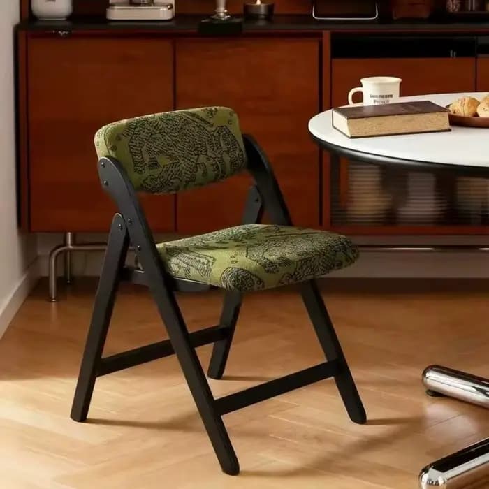 Chaises de salle à manger rembourrées vintage