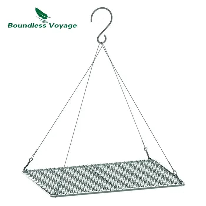 Boundless Voyage Titanium ć Grill avec confrontJOFood Charcoal Carbon BBQ Furnace, Camping en plein air, Pique-nique Britware