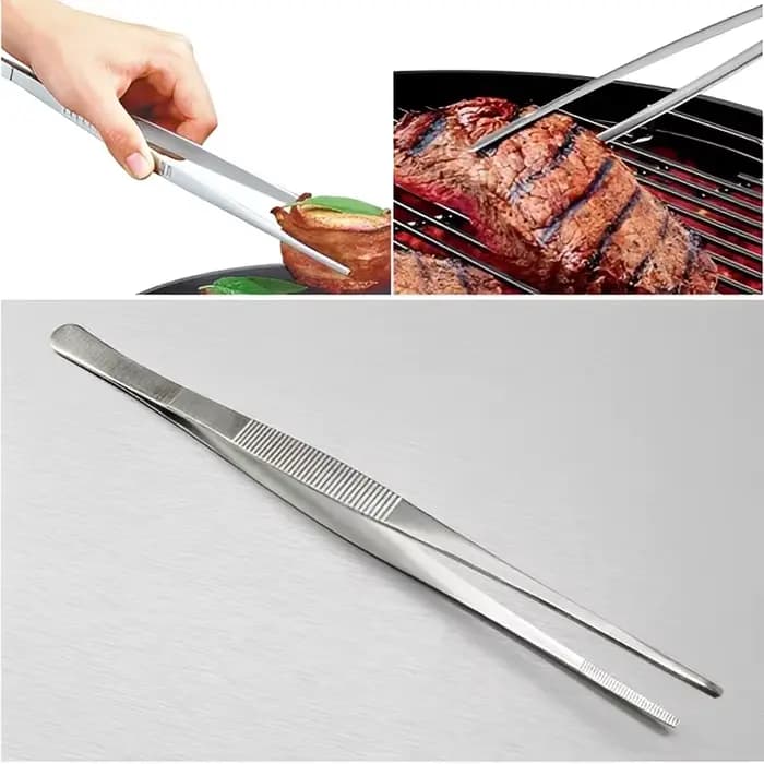 Pinces à barbecue multifonctions en acier inoxydable
