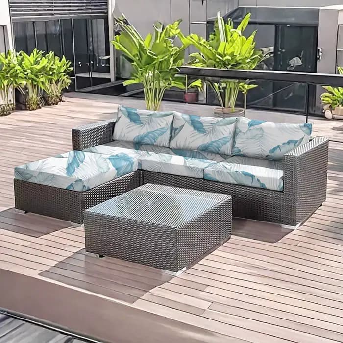 Housse de protection imperméable et anti-poussière pour coussin de canapé d'extérieur, idéale pour chaise en rotin, mobilier de patio, jardin et cour.