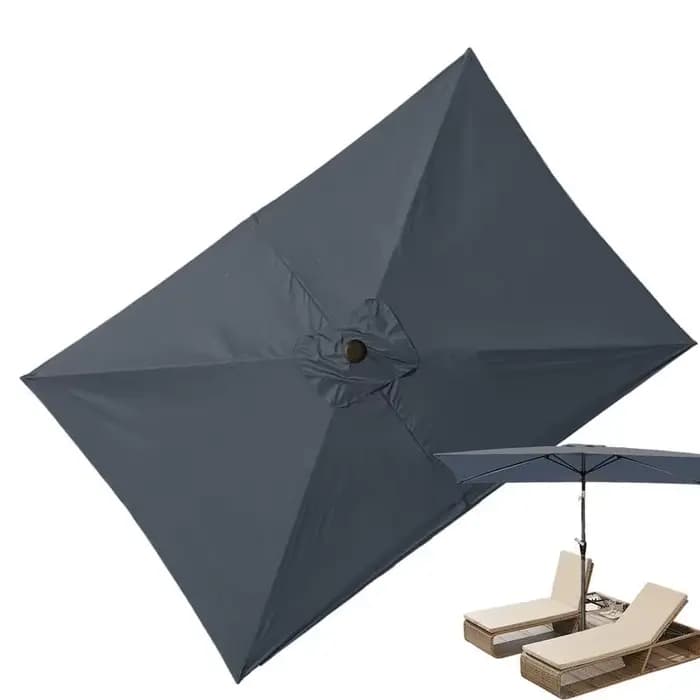 Parapluie de Patio rectangulaire 2x3 m