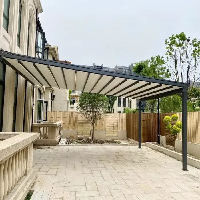 Pergola motorisée moderne