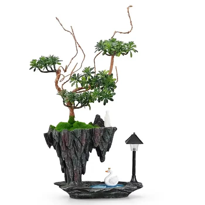 Simulation de plante verte Sky City