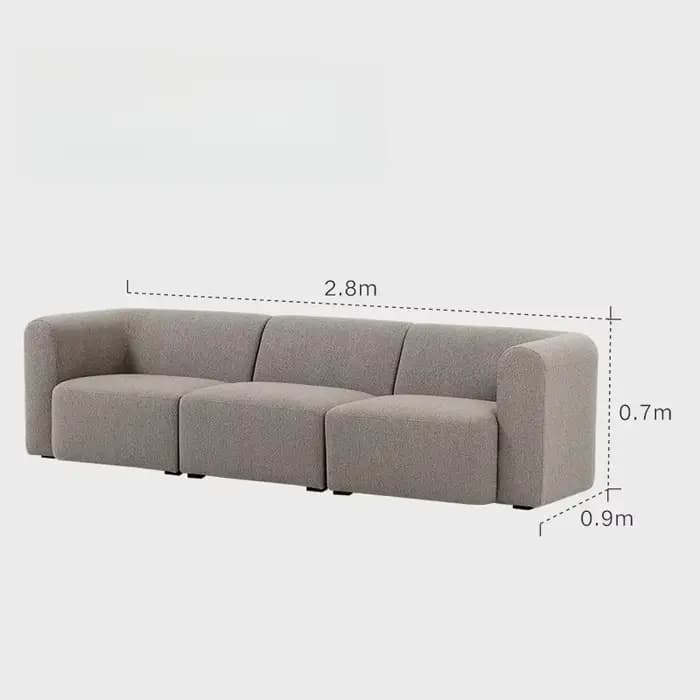 Canapé de salon sectionnel minimaliste européen multifonctionnel canapés de bureau relaxant confortable Divano Letto meubles de maison