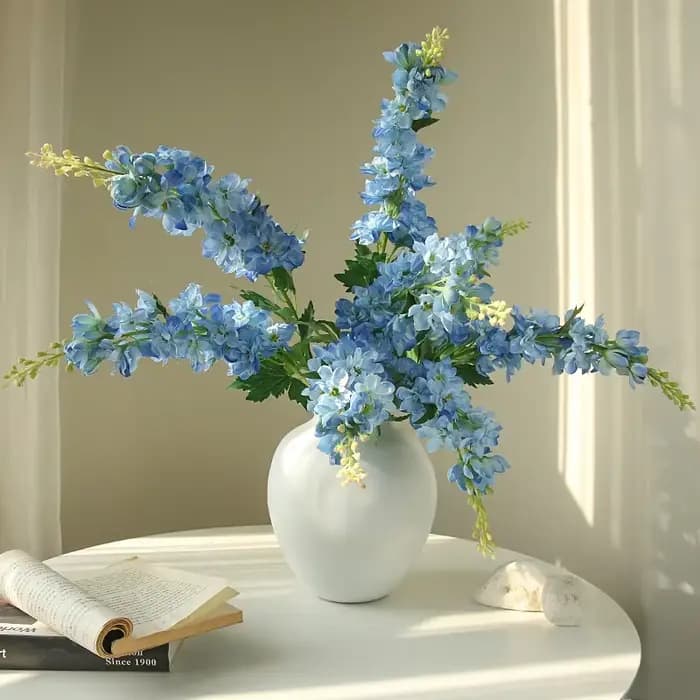 Fleur de moineau artificielle en soie décorative de jardin