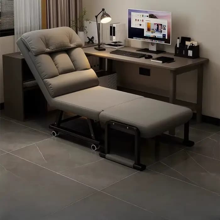 Chaise inclinable pliable