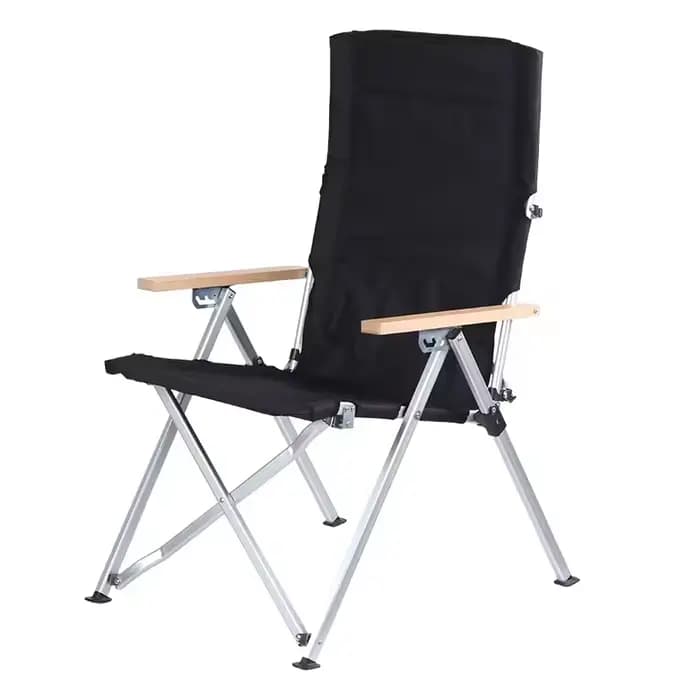 Chaise longue d'extérieur robuste en aluminium