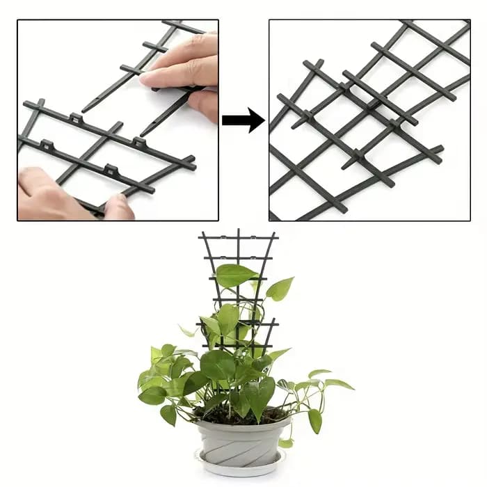 Échelles empilables en treillis pour plantes | Utilisation intérieure/extérieure