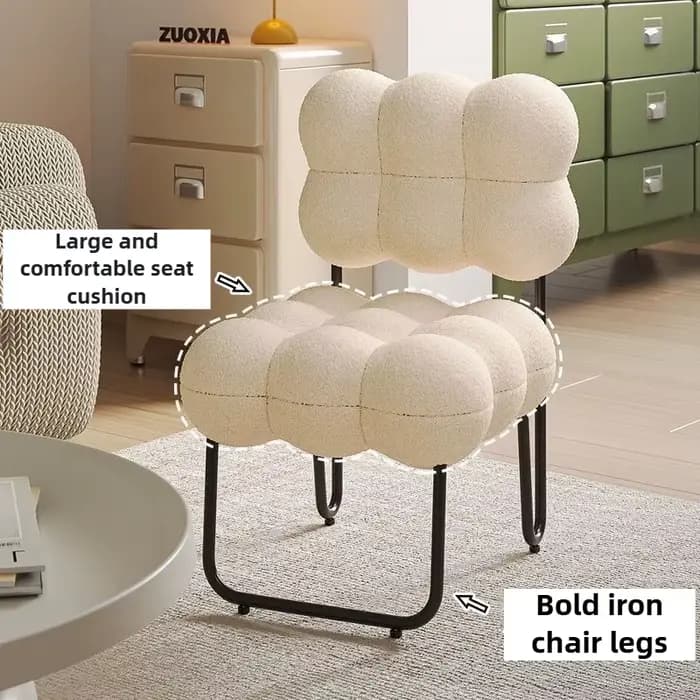 Chaises de salon maquillage