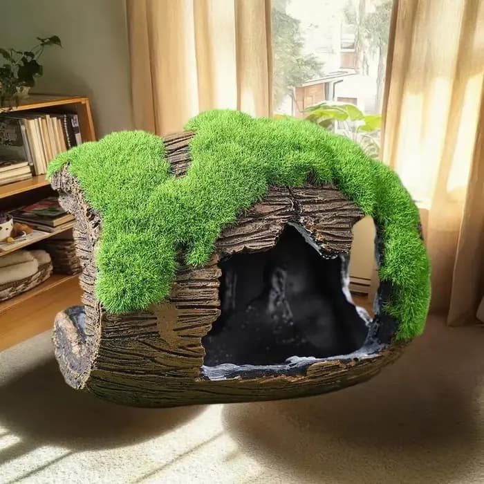 Décoration d'aquarium, abri pour poissons, ornements en résine pour poissons et grotte cachée, aménagement paysager d'aquarium