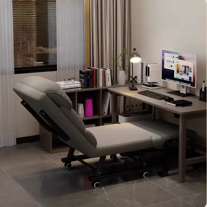 Chaise inclinable pliable