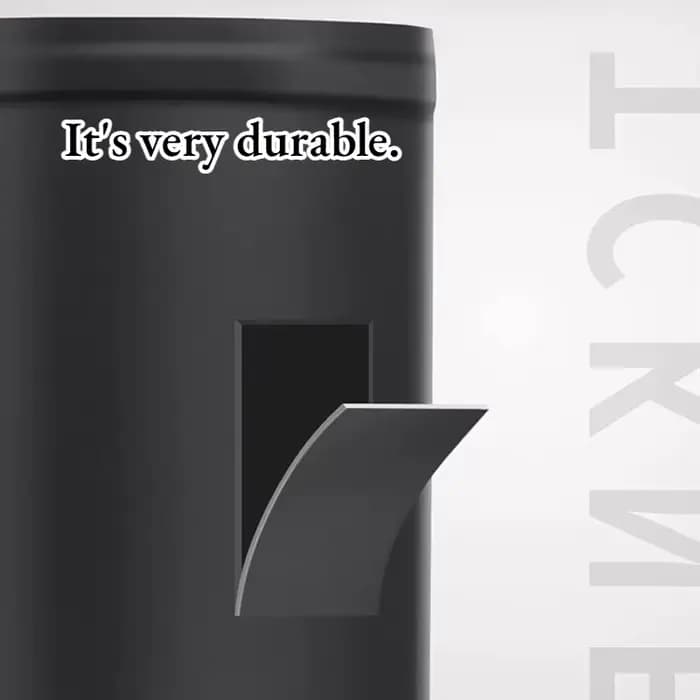 Barbecue portable en acier inoxydable avec seau à charbon et allumeur intégré