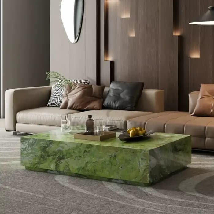 Table basse en marbre de luxe