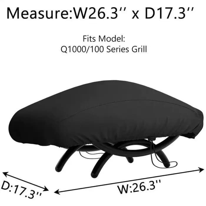 Housse de Barbecue extérieure anti-poussière étanche pour Weber couvre-grill robuste protection contre la pluie