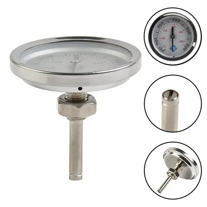Pièces de rechange pour thermomètre de gril 150-600 ℉ Accessoires outils de Barbecue pour pointeur de four Weber adapté