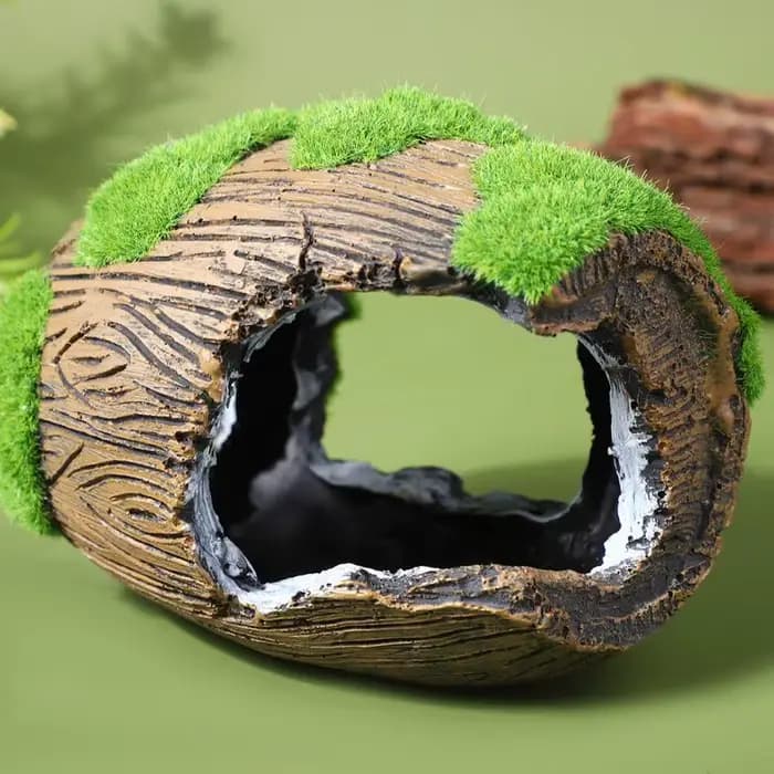 Décoration d'aquarium, abri pour poissons, ornements en résine pour aquarium, grotte cachette pour poissons, aménagement paysager d'aquarium.