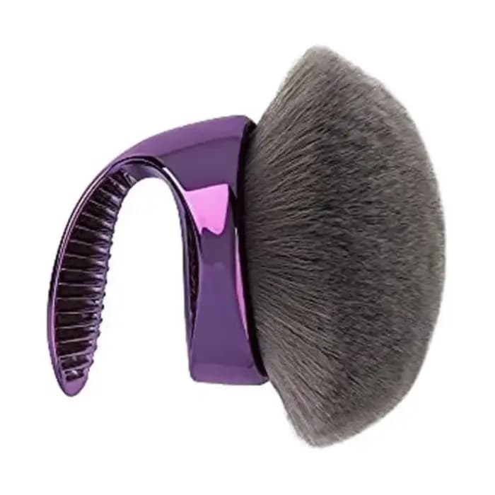 Brosse Kabuki pour mélange de beauté et flou, poils végétaliens Extra Large, brosse autobronzante, applicateur de mélange professionnel, fond de teint