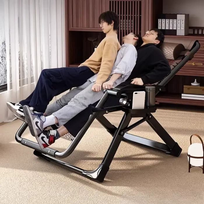 Chaise inclinable pliante Portable