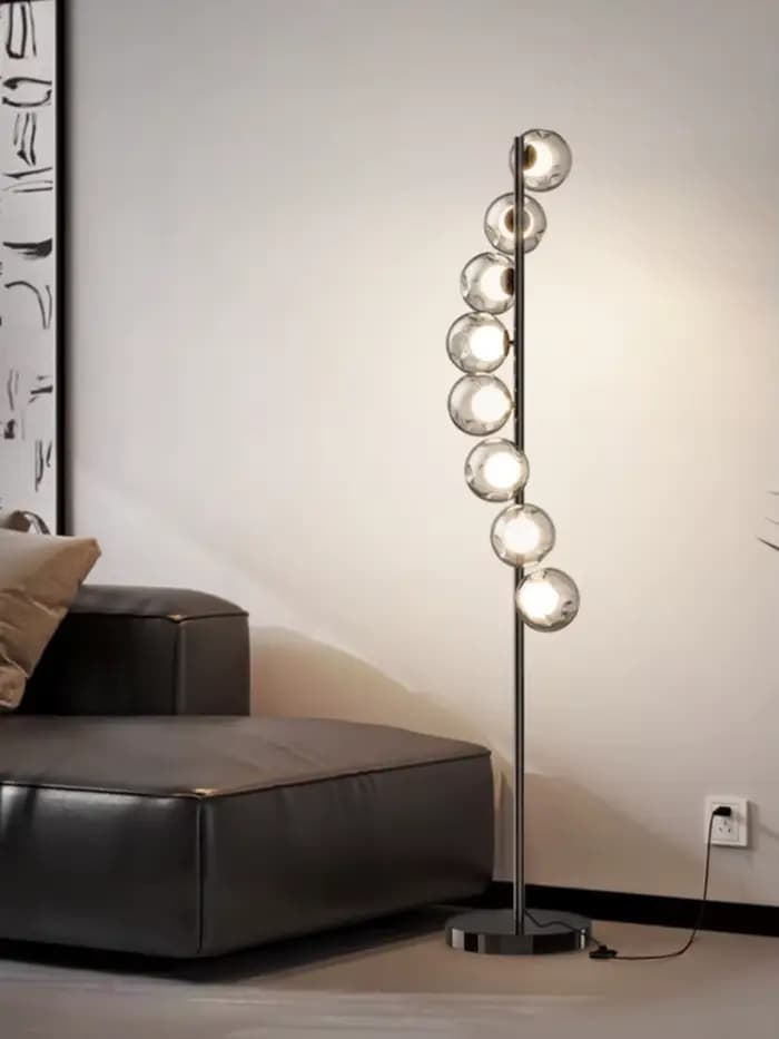Lampadaire LED de luxe moderne pour salon canapé chambre support de chevet lumières hôtel Villa étude Lustre décoration de la maison luminaire