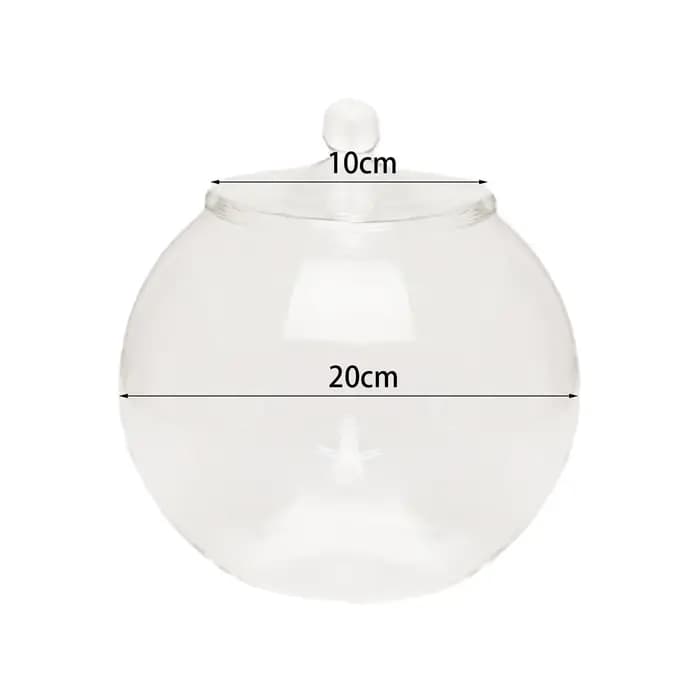 Pot de terrarium en verre scellé