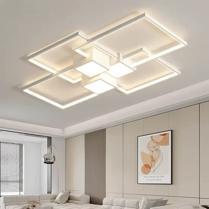 Lampes de salon plafond moderne à LEDs lustre lumière pour salle à manger salle d'étude cuisine Lustre luminaire intérieur suspendu décor