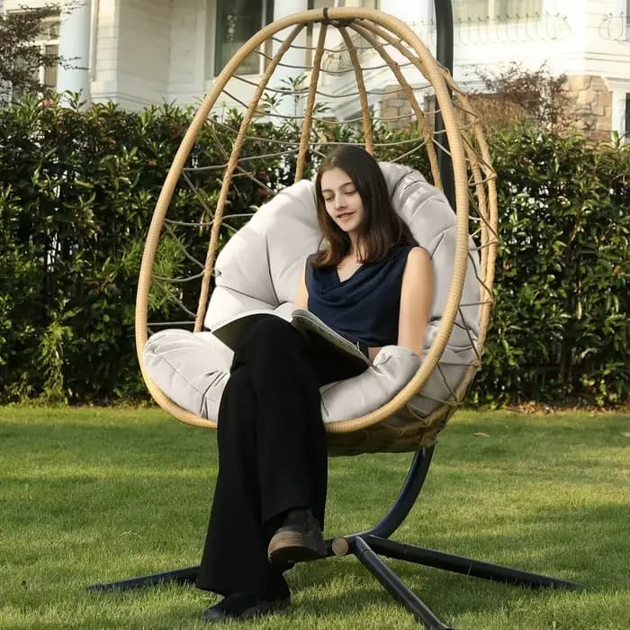 Coussins de chaise en forme d'œuf