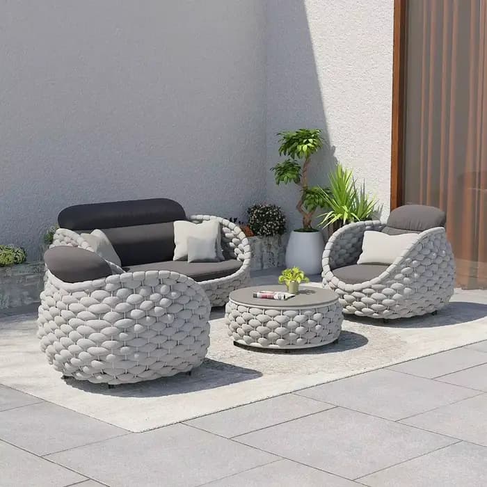 Coussin imperméable pour terrasse d'extérieur