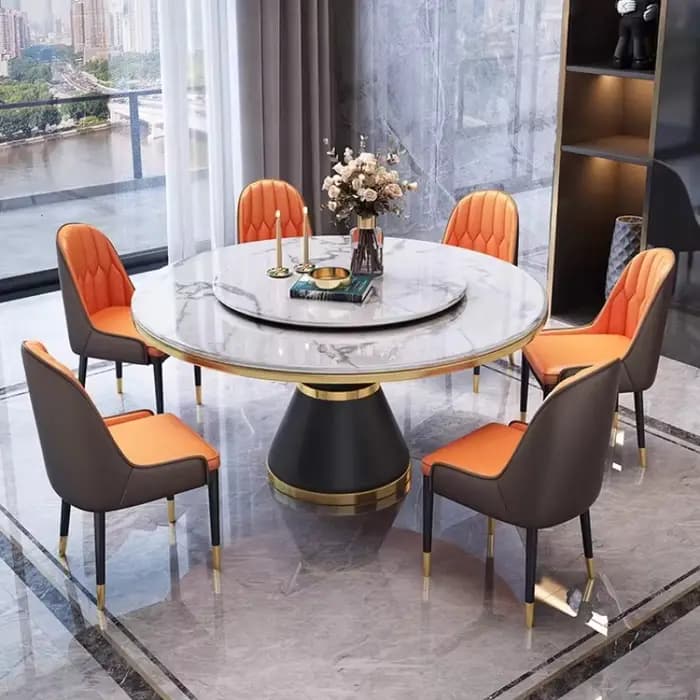 Ensemble table et chaises modernes